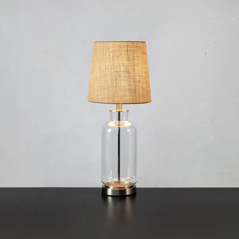 Bild 1 för Markslöjd - Costero Bordslampa H61,5 Clear/Natural Markslöjd