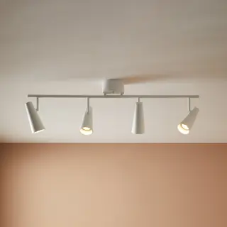 Produktfoto för Markslöjd - Crest 4 Plafond Sandy White Markslöjd