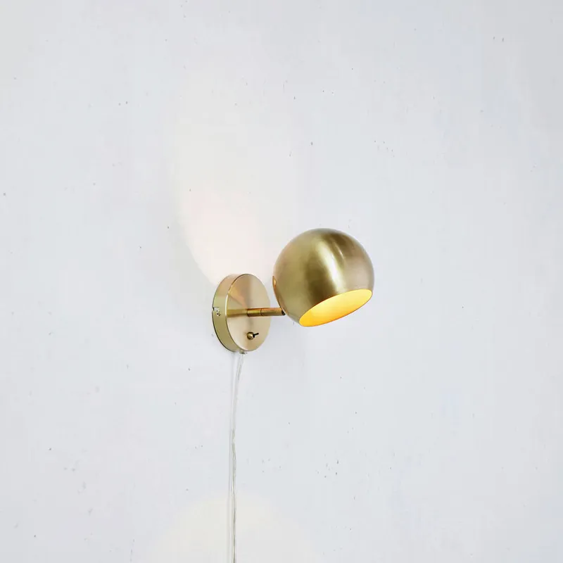Bild 2 för Markslöjd - Edgar 1 Vägglampa Antique Brass Markslöjd