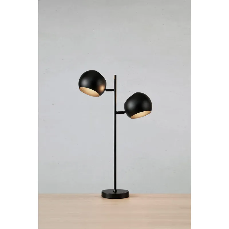 Bild 2 för Markslöjd - Edgar 2 Bordslampa Black Markslöjd