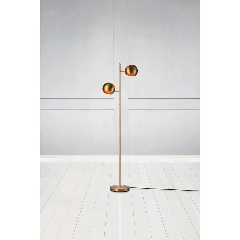 Bild 3 för Markslöjd - Edgar 2 Golvlampa Antique Markslöjd
