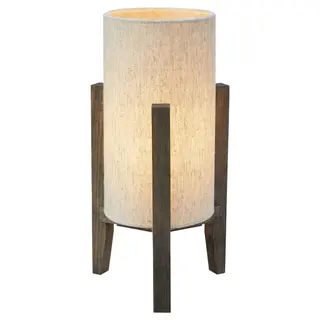 Produktfoto för Markslöjd - Eruca 1 Bordslampa H34 Walnut/Beige Markslöjd