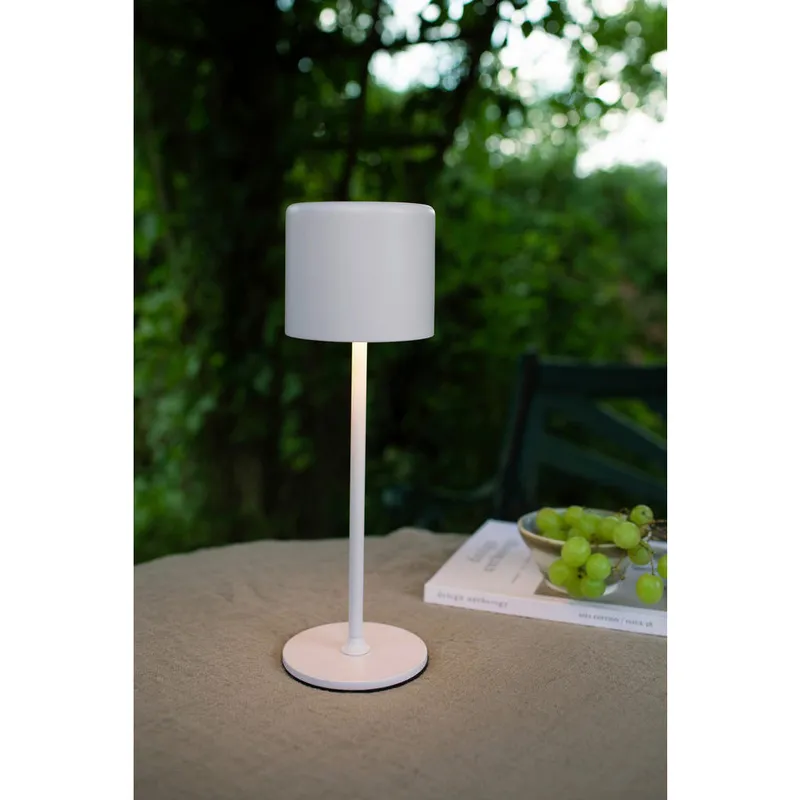 Bild 2 för Markslöjd - Filo Portable Bordslampa IP44 Matt White Markslöjd