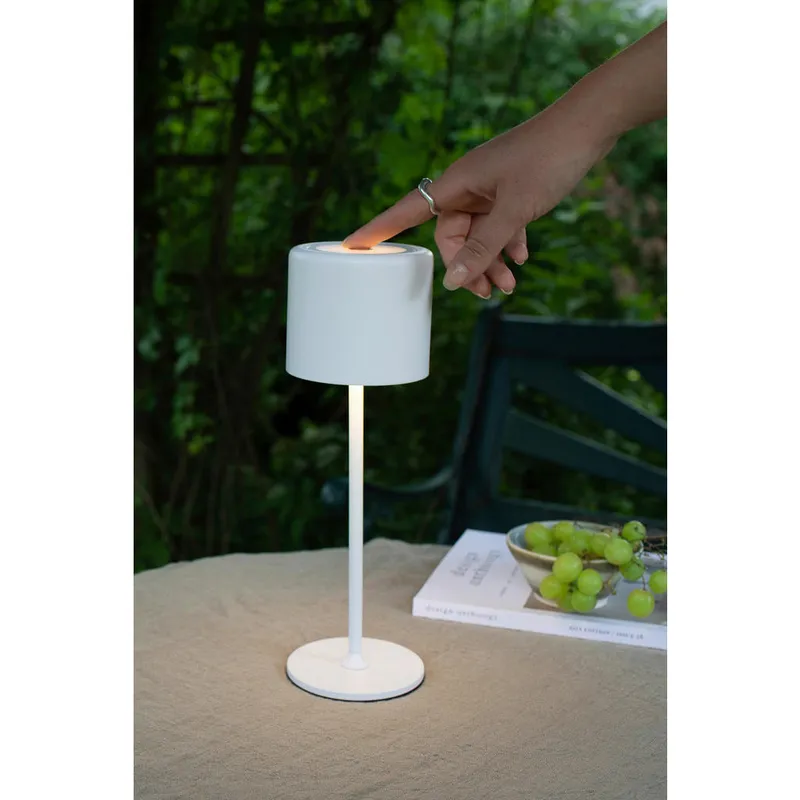 Bild 3 för Markslöjd - Filo Portable Bordslampa IP44 Matt White Markslöjd