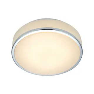 Produktfoto för Markslöjd - Global Plafond H22 White/Chrome Markslöjd