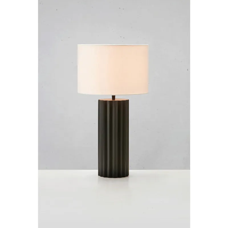 Bild 2 för Markslöjd - Hashira Bordslampa Black/Offwhite Markslöjd