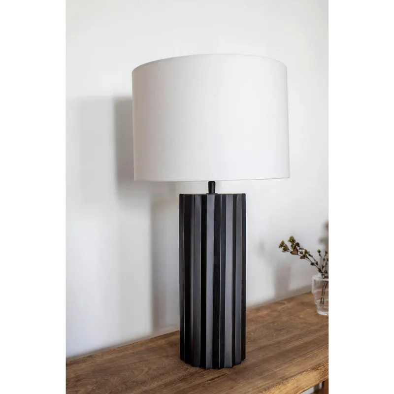 Bild 4 för Markslöjd - Hashira Bordslampa Black/Offwhite Markslöjd