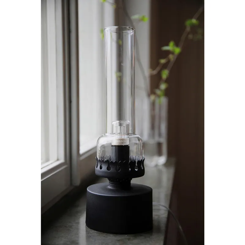 Bild 2 för Markslöjd - Kandella 1 Bordslampa Sandy Black/Clear Markslöjd