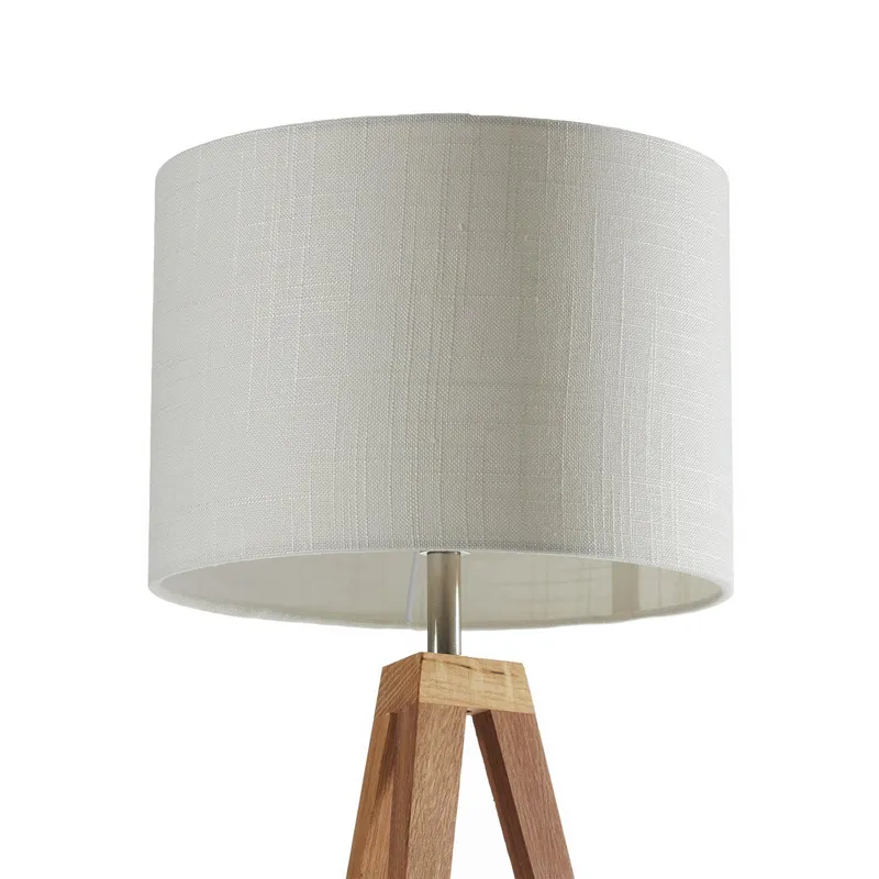 Bild 3 för Markslöjd - Kullen Bordslampa H22,5 Oak/White Markslöjd