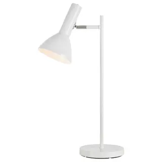 Produktfoto för Markslöjd - Metro Bordslampa Shiny White Markslöjd