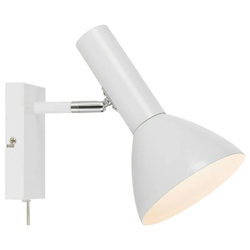 Bild 1 för Markslöjd - Metro Vägglampa Shiny White Markslöjd