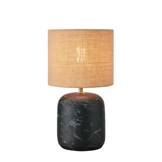 Produktfoto för Markslöjd - Montagna Bordslampa H45 Black/Natural Markslöjd