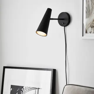 Produktfoto för Markslöjd - Peak Vägglampa Black Markslöjd