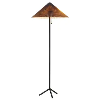 Produktfoto för Markslöjd - Plisado 2 Golvlampa Black/Grey Markslöjd