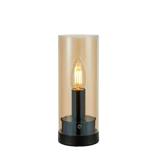 Produktfoto för Markslöjd - Post Bordslampa H23 Black/Amber Markslöjd