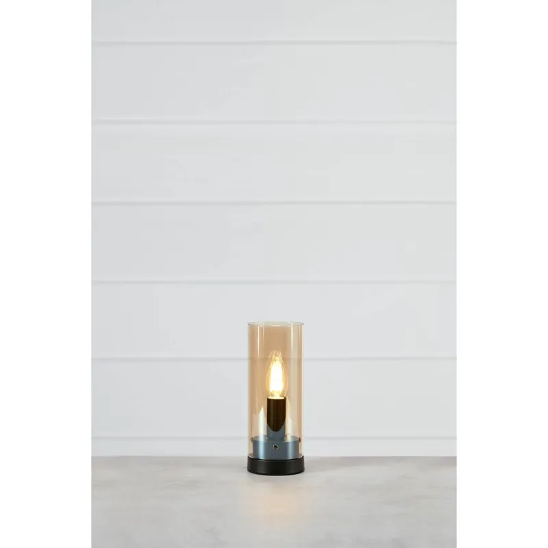 Bild 2 för Markslöjd - Post Bordslampa H23 Black/Amber Markslöjd