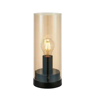 Produktfoto för Markslöjd - Post Bordslampa H29 Black/Amber Markslöjd