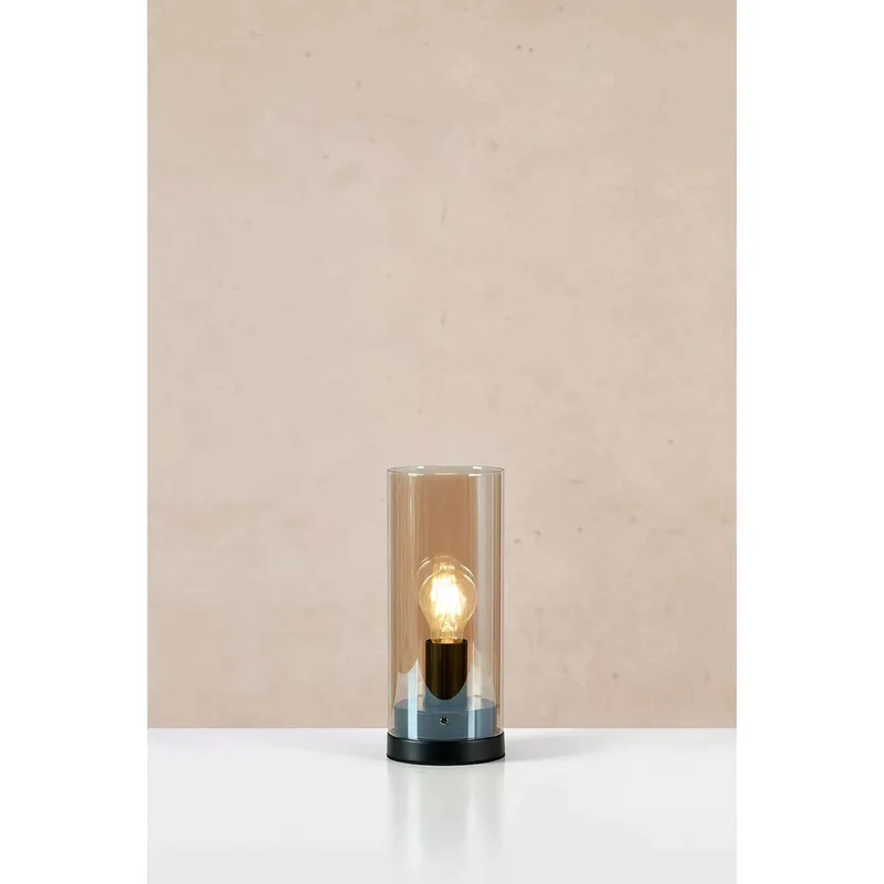 Bild 2 för Markslöjd - Post Bordslampa H29 Black/Amber Markslöjd