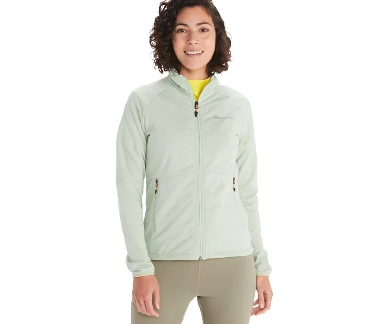 Bild 2 för Marmot Leconte Fleece Jacket Women Frosty Green
