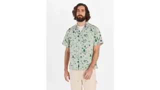 Produktfoto för Marmot Muir Camp Novelty Ss Frosty Green Trail Mix