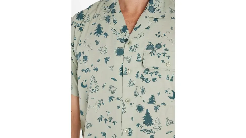 Bild 2 för Marmot Muir Camp Novelty Ss Frosty Green Trail Mix