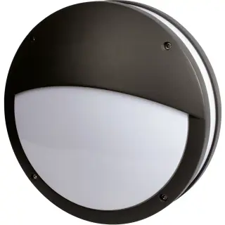 Produktfoto för Martina med afskærmning 230V 2xE27 IP54 IK10 Sort