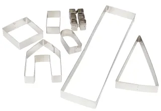 Produktfoto för Martinex - Muminhuset Minipepparkaksformar 24 cm