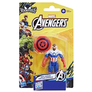 Produktfoto för Marvel Avengers Figur 10cm Anti-Venom Captain America