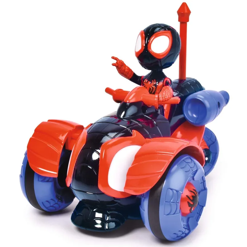 Bild 1 för Marvel Spidey Miles Morales Radiostyrd bil 27 MHz