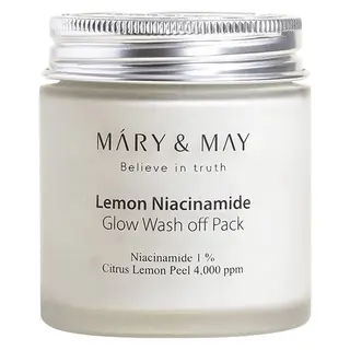 Produktfoto för Mary&May Lemon Niacinamide Glow Wash Off Pack
