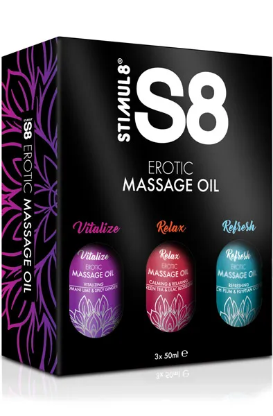 Bild 2 för Massage Oil Box 3 x 50ml