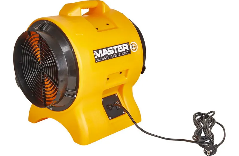 Alternativ bild 0 för Master BL 6800 Stående ventilator 750 W (L x B x H) 510 x 400 x 525 mm Gul/sort