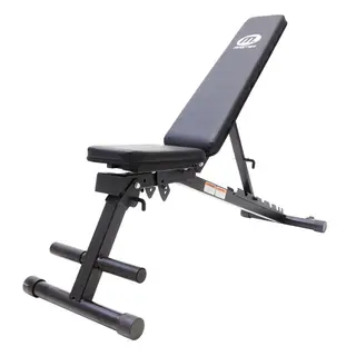 Produktfoto för Master Fitness Black II Foldable Bench, Träningsbänk