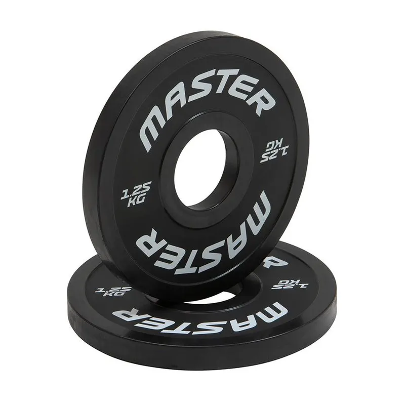 Bild 2 för Master Fitness Change Plate 2 X 1,25 kg, Viktskiva Gummerad