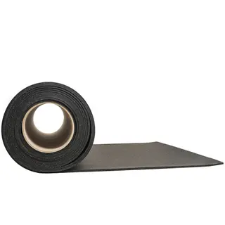 Produktfoto för Master Fitness Gymgolv Rulle 8 mm Svart/Grå, Gymgolv
