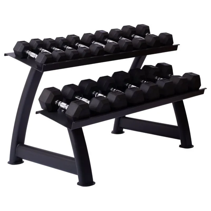 Bild 2 för Master Fitness Hantelställ Hex B2-Plan Black