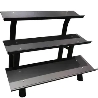 Produktfoto för Master Fitness Hantelställ Hexagon 3-Plan Black