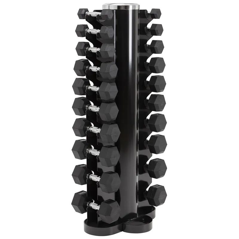 Bild 2 för Master Fitness Hexagon Hantlar 1-10 kg, Hantelset