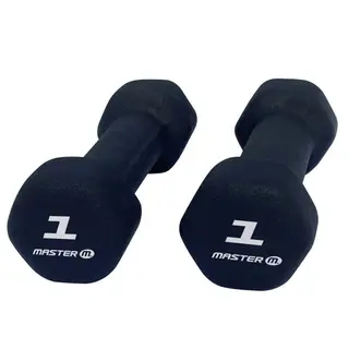 Produktfoto för Master Fitness Neoprenhantlar i par, Hantlar Neoprene/Vinyl