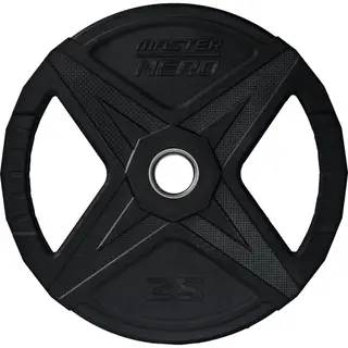 Produktfoto för Master Fitness Nero Rubber Plate, Viktskivor Gummerade