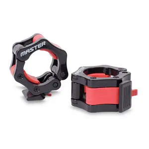 Produktfoto för Master Fitness Snabblås Abs 50 mm (Par), Viktlås
