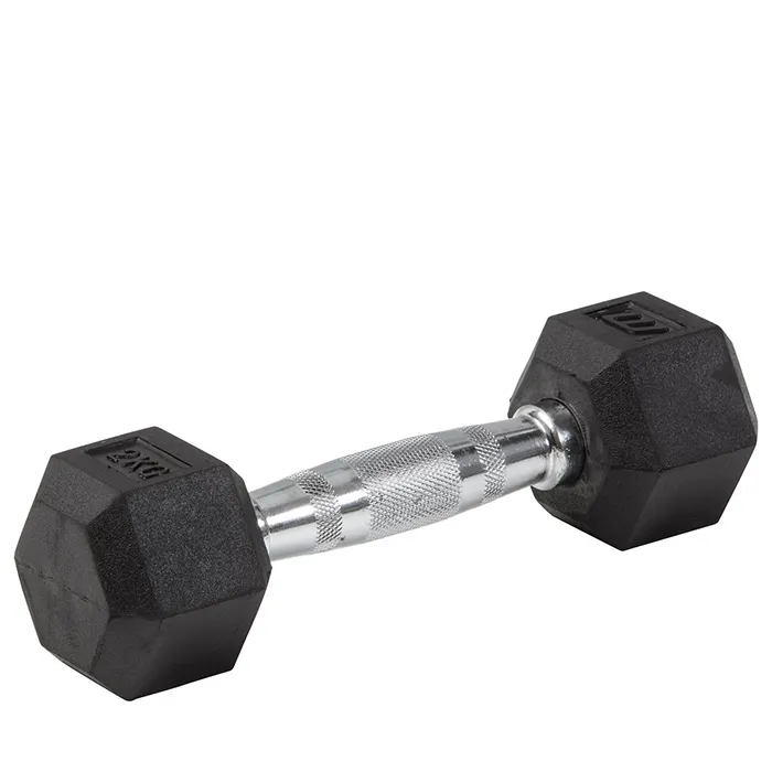 Alternativ bild 0 för Master x Kraftmark Gummi/Krom, Hexhantel