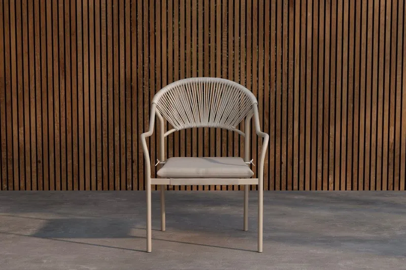 Bild 1 för Matstol Paros Utomhus - Beige