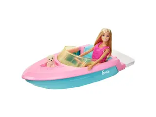 Produktfoto för Mattel Barbie docka och båt