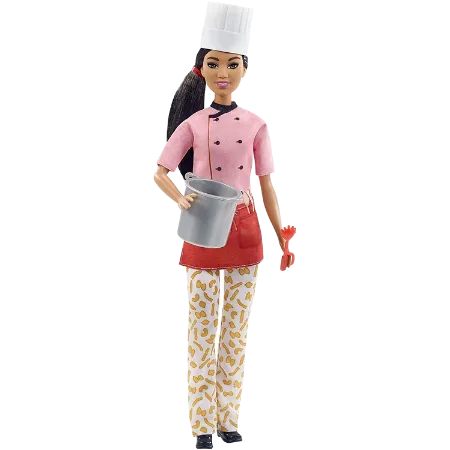 Bild 1 för Mattel Karriär Barbie Docka - Pasta Mistress (DVF50/GTW38)