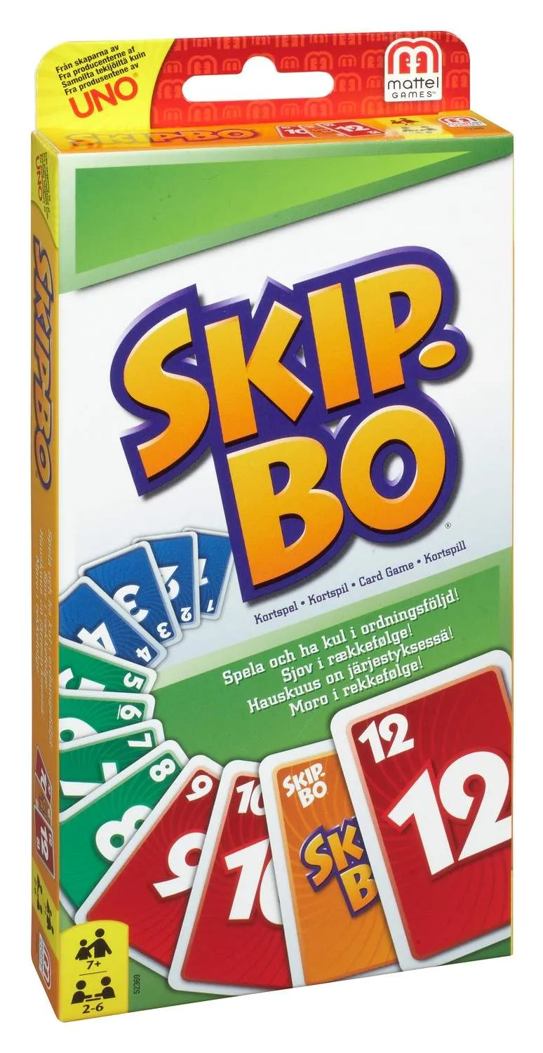 Bild 2 för MATTEL Skip-Bo