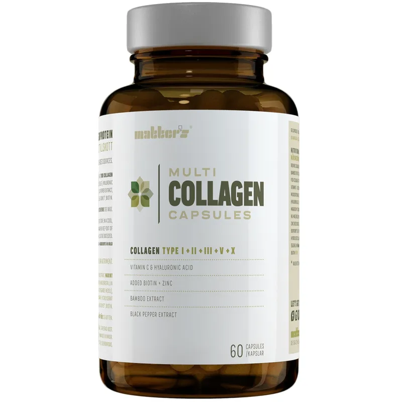 Bild 2 för Matters Multi-Collagen+Vitamin C & Hyaluron 60 kapslar