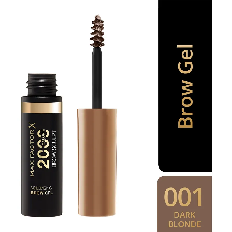 Bild 2 för MAX FACTOR 2000 Calorie Volumizing Brow Gel Dark Blonde