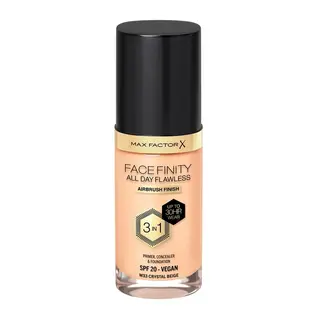 Produktfoto för MAX FACTOR All Day Flawles 3in1 Foundation 033 Crystal beige