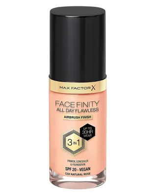 Produktfoto för MAX FACTOR All Day Flawles 3in1 Foundation 050 Natural Rose